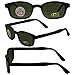 Original KD's Biker Motorcycle Sunglasses Dark Green Lenses