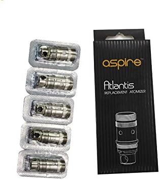 5Pcs Aut#hentic At#lantis B0ttom Vertiical C#oils 0.5#ohm