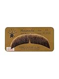 Rubie's Costume Company Black Mustache Made With Real Human Hair