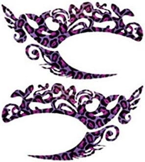 1Pair Temporary Eye Tattoo Eyeshadow Eyeliner Transfer Sticker Makeup Face Sticker Decoration Cosmetic