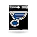 Rico Industries NHL Hockey St. Louis Blues Short Sport Decal 3.75' x 4.75' Die Cut Team Logo Short Sport Decal