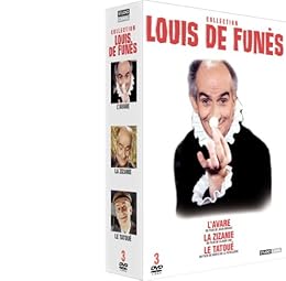 Coffret Louis De Funès - L'avare + La Zizanie + Le Tatoué - Pack