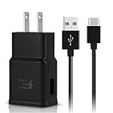 HZATECH Charger Samsung Galaxy S8 Plus/Note8, USB Type C Kit True Digital Adaptive Fast Charging