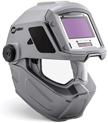 Miller T94i Silver Welding Helmet With Variable Shades 3/5 - 8/8 - 13 ClearLight Auto Darkening Lens,