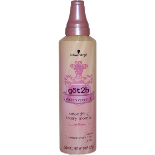 Got2b Smooth Operator Smoothing Luxury Mousse, 9-Ounce