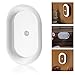 HeyMate Toilet Night Light Motion Sensor LED 8 Colors, Rechargeable Bathroom Toilet Lights Tixtures for Kids Family, Motion Activated Seat Light with USB Cable