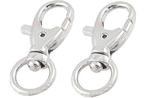Metal Carabiner Clip Key Ring Key Chain Key Holder Organizer Charm GiftCar/Key Finder 2 Packs Beautiful Design