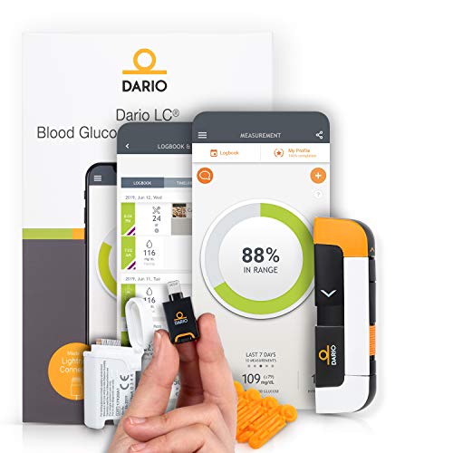 Dario LC Blood Glucose Monitor Kit for iPhone Test Your Blood Sugar Levels and eBay