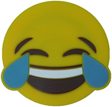 Emoji Wireless Charger Unicorn, iPhone X, Samsung Galaxy, Tablets, Qi charging cases, Universal For Many Phones (Laughter of Tears)