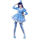 miccostumes Women's Costume Angel Cosplay Dress with Hat and Belt