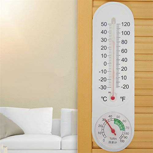 1CAwindwinevine Thermometer Humidity Analog Household Thermometer Hygrometer Wall-Mounted Tester Measure Home Popular New
