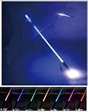 S.P.S Blade Runner Sword LED Light Umbrella - 7 LED Light Colors switch (Clear)