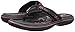 Skechers Womens Bayshore Flip Flop, Black/Pink, 7