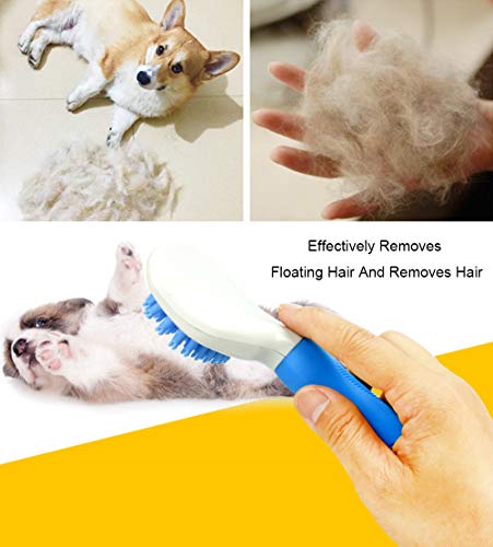 image for GNLOOP Bath Brush for Dogs and Cats,Pet Super Soft Silicone Grooming M