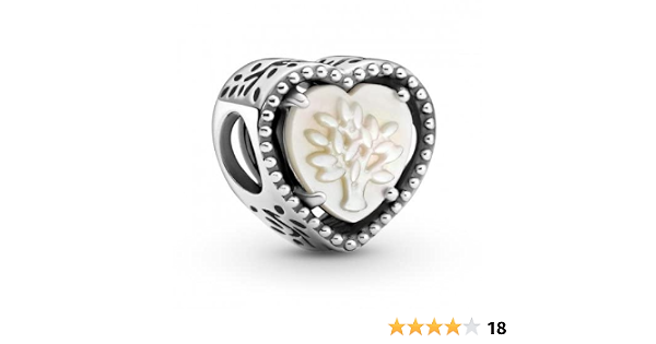 Pandora Family Tree Heart Sterling 