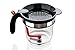 Nellam Fat Separator Skimmer Measuring Jug - 4 Cup, 32oz Capacity makes Turkey and Meat Gravy Healthy - Bottom Pour Drainer for Fat Reduction - Separates and Filters for Grease-free Sauces