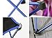 Mini Outdoor Portable Folding Stool for Backpacker Camping, Ultra Strong Aluminum Alloy, Small Chair With Carry-bag for Kids,Adults Fishing,BBQ,Hiking,Travel(A Red) (B Blue)thumb 4
