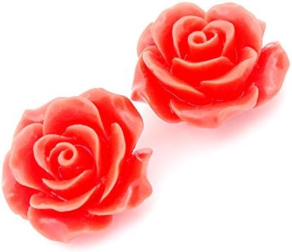 15X15mm Coral Fossil Flower Button Loose Bead 50Pcs