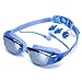 Swimming Goggles swim goggles with Anti-Fog 100% UV Protection No Leaking Triathlon Swim Glasses with Free Earplugs Protection Case and Nose clips for Adult Men Women kids cover by hjqloveclp
