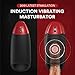 2019 New Electric Male Masturbator Cup with Automatic Induction and 10 Powerful Vibrations Modes, Fondlove 3D Realistic Texture Heating Blowjob Stimulator for Men Masturbation Oral Sex Pleasure