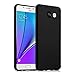 JAMMYLIZARD Galaxy A3 (2016) Case, Ultra Slim Silicone Jelly Back Cover for Samsung Galaxy A3 (6) 2016, Black