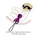 Weyes Multifunctional 7 Frequency Wireless Remote Control Vibrating Egg/Kegel Ball for Women, Purple, 7.2 Ounce