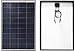 Texas Solar 100 Watt Polycrystalline 100W 12V Poly Solar Panel Module RV Marine Boat Yacht Off GridWaterproof Hail-Proof