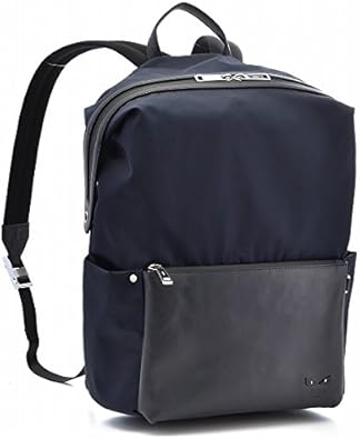 Amazon Fendi フェンディ バッグ メンズ ナイロン カーフスキン バックパック リュックサック ネイビー グレー 7vz035 6od F0kr1 並行輸入品 Fendi フェンディ メンズ