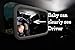 Baby Mirror for Car - Glow in The Dark - Convex Shatterproof Glass - Safety Accessory - Fully Assembled - Mirror to see Baby in Rear Infant Car Seat - Matte Finish - Crash Tested