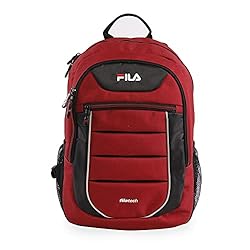 Fila Backpack, Heather Red, One Size