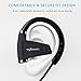 NEXGADGET Bluetooth Headphones, V4.1 Wireless Sports Earphones with Mic, IPX5 Waterproof Stereo Earbuds for Gym Running Workout, 12 Hours Talk Time Noise Cancelling Headsets