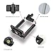 Fugetek Portable Mini Tripod Stand, with Phone Mount, Lightweight, Adjustable, Use for Selfies, Video, Facetime, Livestream, Compatible with iPhone, Android, GoPro, Digital Camera Black