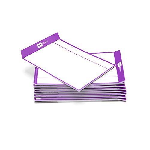 PATboard Scrum Board and Kanban Board TASKcards - Set of 16 Magnetic Cards - Purple