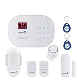 Fortress Security Store (TM) S03 Basic wireless Home and Business Security Alarm System DIY Kit with Auto Dial, Motion Detectors and More for Complete Security
