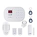 Compatible with Alexa- App Controlled Updated S03 WiFi Landline Security Alarm System Basic Kit Wireless DIY Home and Business Security System by Fortress Security Store- Easy to Install
