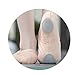 Nexete Ballet Shoes Slippers Classic Canvas Split-Sole Dance Slippers for Toddler Kid Girl Boy Women