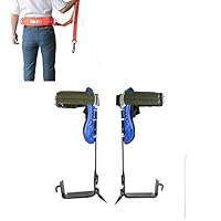 WANZZN Tree Climbing Tool, Multifunction Pole Climbing Spikes Hook, Non Slip Simple to Use, for Hunting Observation Picking Fruit