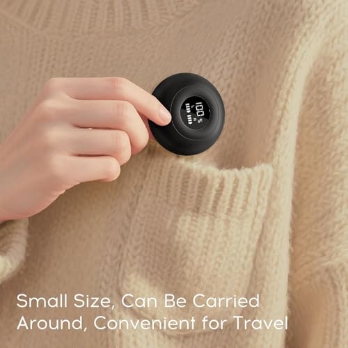 sunvito Sleep Earbuds for Side Sleepers, Mini Invisible Wireless Bluetooth 6.0 Micro Sleep Headphones, Hidden Earbuds with LED Screen for Small Ears Sleeping, Exercise, Working, Hiking