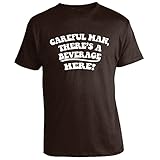 Big Lebowski Shirts - Careful Man There's a Beverage Here T-Shirt