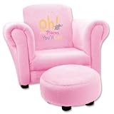 Dr Seuss Baby Shower Ideas Trend Lab Dr. Seuss Oh, the Places You'll Go Velour Club Chair and Ottoman Set, Pink