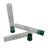 Clear Doob Tube Smell Proof Water Tight Cigarette Container (10 Pack)