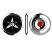 Magnetic Car Mount With Better Aluminium Plate Universal Magnetic Cell Phone Holder Dashboard Mount For iPhone 8 7Plus 6 Plus 5 Samsung S3 4 5 Note 6 Alomst All Smartphone (Silver)