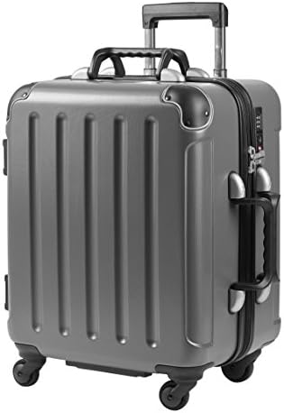 VinGardeValise Petite | Spirits Travel Suitcase (Small Size 22.5" ) | All-purpose Luggage | TSA &amp; FAA Compliant (Grey)