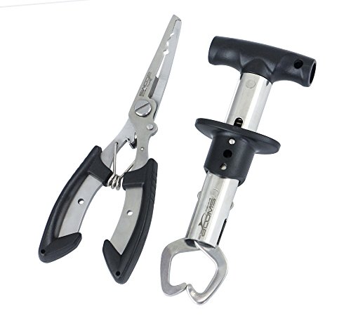 Booms Fishing H1027 Fishing Pliers and Fish Gripper Combo