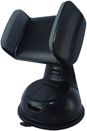 Universal Car Phone Holder Stand Cradle, Windshield Mount and Dashboard Mount for iPhone 7/7 Plus/6s/6s plus/5se/5s/5, Samsung S7/S7 Edge, Pixel XL, Note 4, LG G5, G4, HTC One A9, HTC 10, gps, etc.