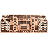 Inspired Indigo University of Alabama Crimson Tide Bryant-Denny Stadium Wall Art, UA Hanging Decor Gifts for Dad, Man Cave, Bar, Game Room, Dorm, Office, NCAA Football Officially Licensed, Large Size