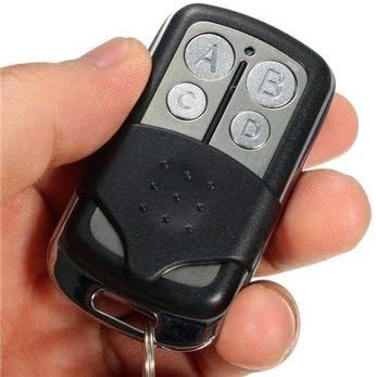 Cloning Remote Control - Universal Clone Remote Control - Universal 4-Channel 433/315 MHz Gate Garage Door Cloning Remote Control Key Fob - 002 (Gate Remote Control Clone)