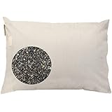 Beans72 Organic Buckwheat Pillow - Twin/Standard Size (20" x 26")