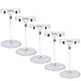 BCP 5pcs Rotatable POP Merchandise Sign Display Clip Holder with Stand