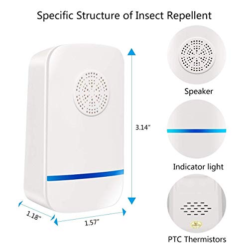 Tdas ABS Thermoplastic Ultrasonic Pest Control Repeller Killer